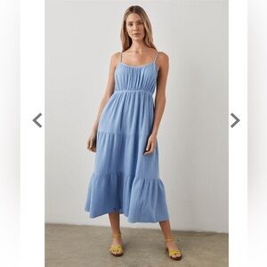 Rails Sky Blue Sleeveless Top